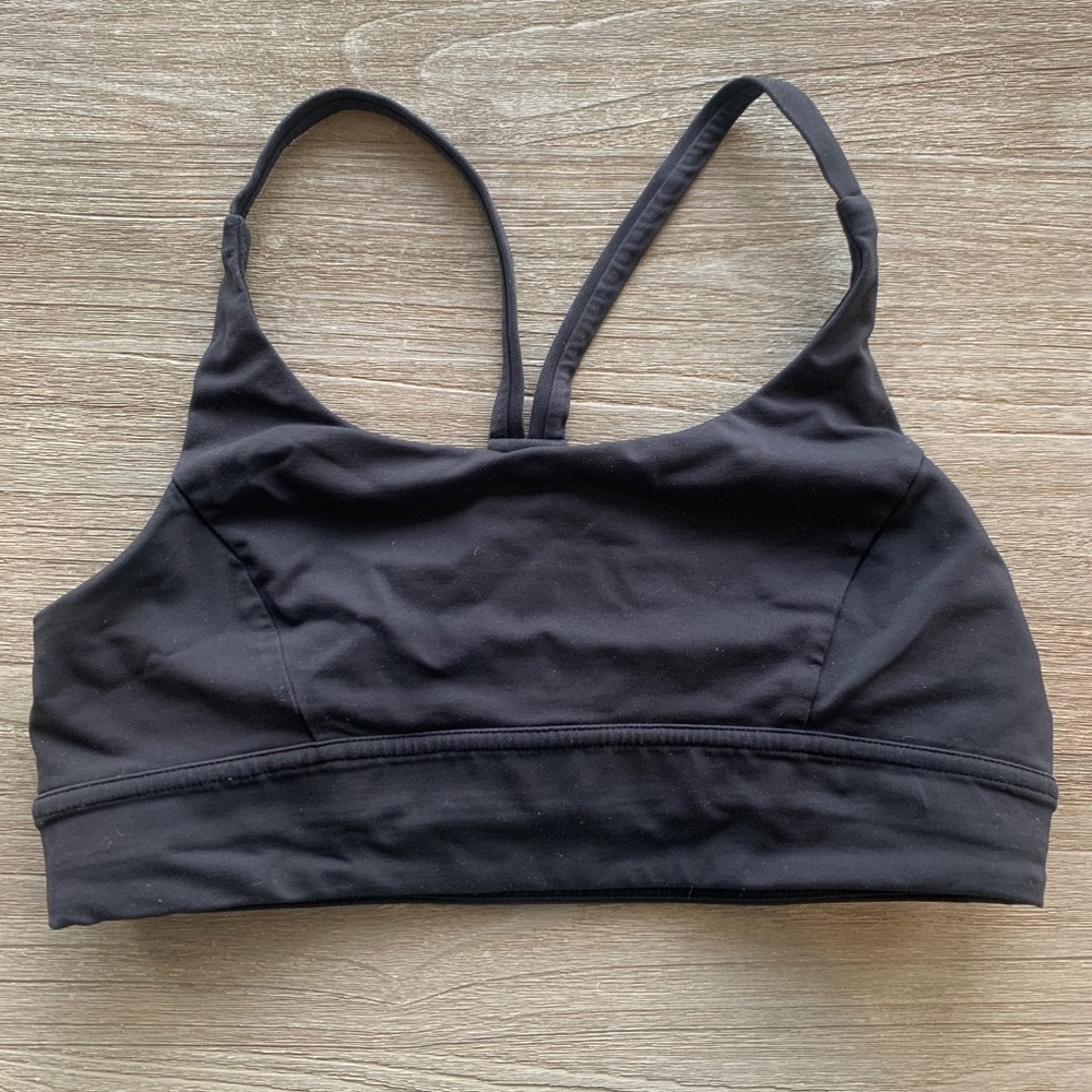 Lululemon black sports bra